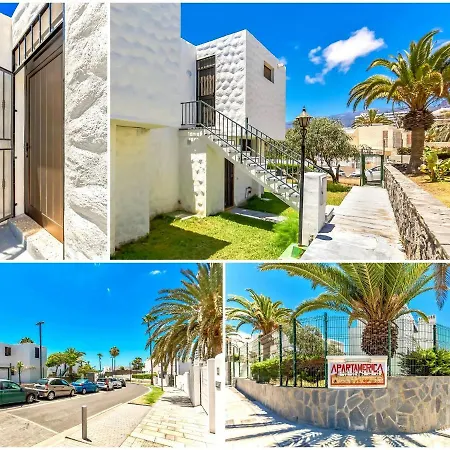 Apartamento Con Piscina, Cerca De Playa En Tenerife Sur *