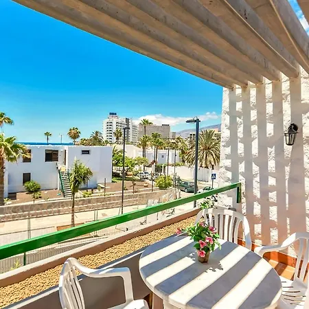 Apartamento Con Piscina, Cerca De Playa En Tenerife Sur بلايا ذي لاس أميريكاس